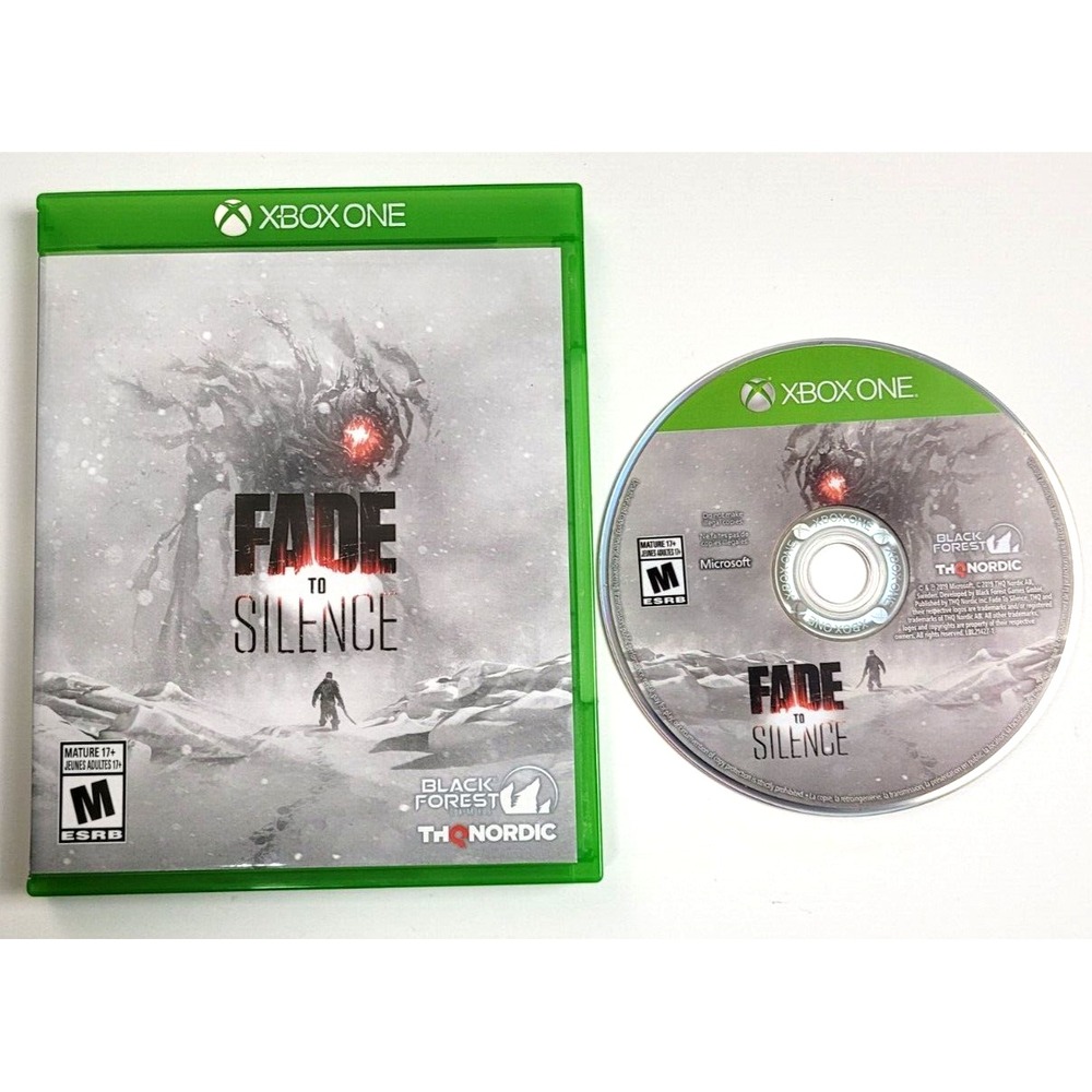 FADE TO SILENCE - X-BOX ONE -‎ COMPLETE!